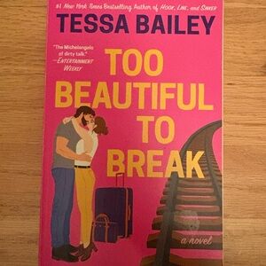 'Too Beautiful to Break' Novel - Pink Cover